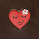 Smiley in Heart Shape (female)