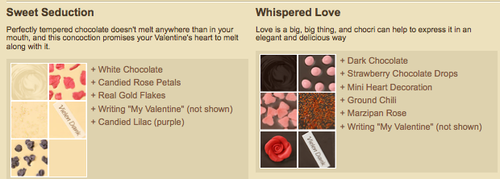 Valentine's Day Chocolates from chocri Valentine's Day Chocolates from chocri
