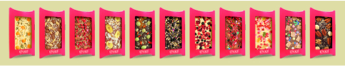 many chocri chocolate bars personalized with your name