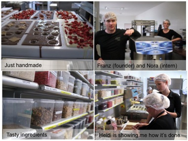 In the chocolate production with handmade, customize chocolate bars
